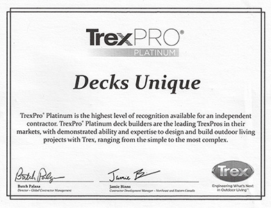 Trex Pro Platinum